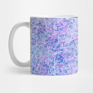 Pink and blue scattered Mug